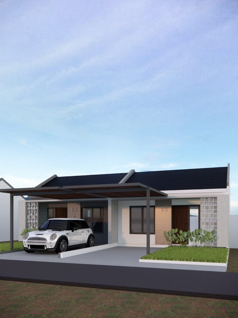 Fasad Rumah Type 45
