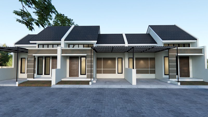 Fasad Rumah Type 38,5