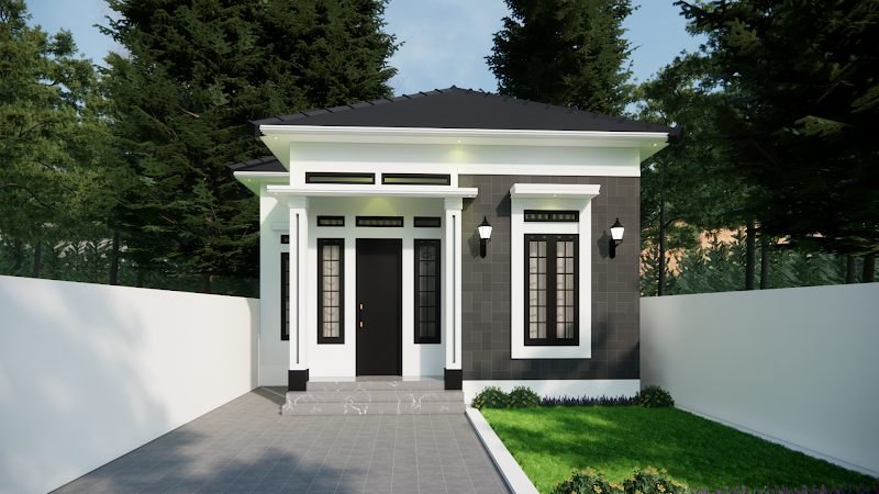 Fasad Rumah Type 45