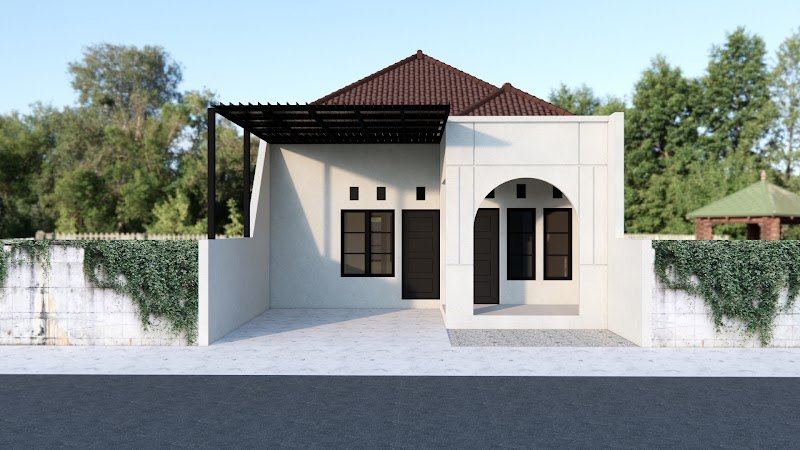 Fasad Rumah Type 62